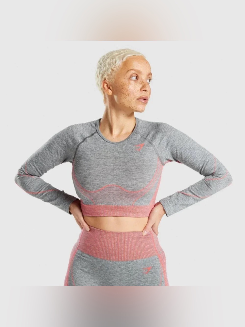 Gymshark Hyper Amplify Long Sleeve Crop top